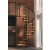 Schody spiralne DOLLE Montreal Design /BUK Olejowany/ fi 160 cm