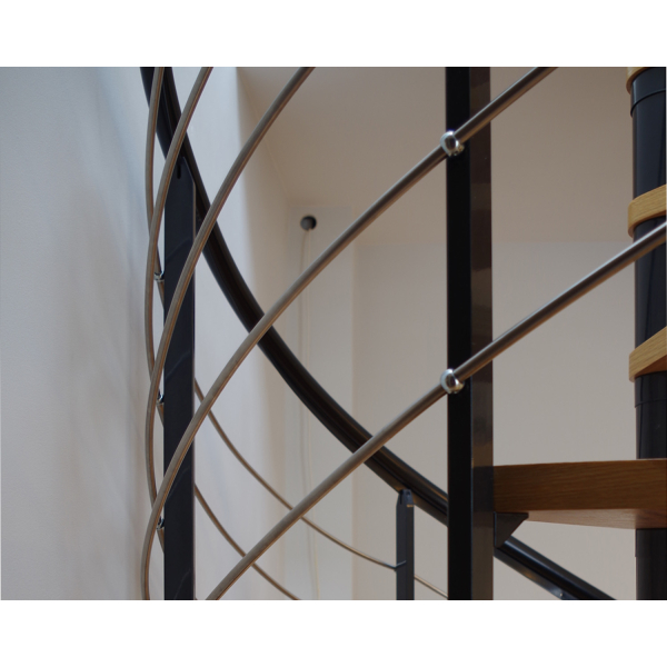 Schody spiralne DOLLE Montreal Design /BUK Olejowany/ fi 120 cm