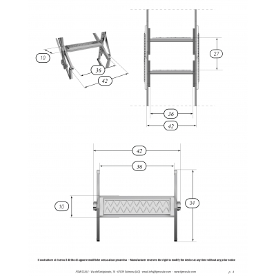 Elektryczne, automatyczne schody strychowe,  AutoAttic Vip Soffitta, 120x70 cm