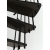 Schody kręcone, bukowe BERLIN / Czarne,  fi 140 cm