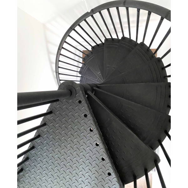 Schody spiralne, kręcone RONDO COLOR / fi 160 cm