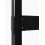 Schody kręcone stalowe Fontanot Clip/ Czarne  fi 100 cm